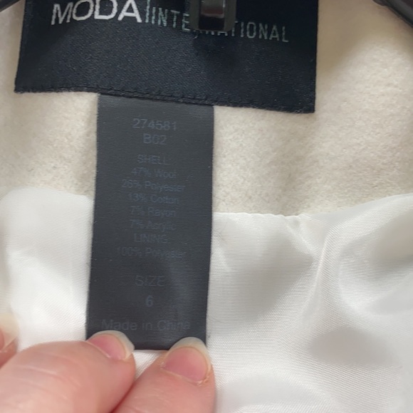 Mods International A-line wool coat - Picture 8 of 8